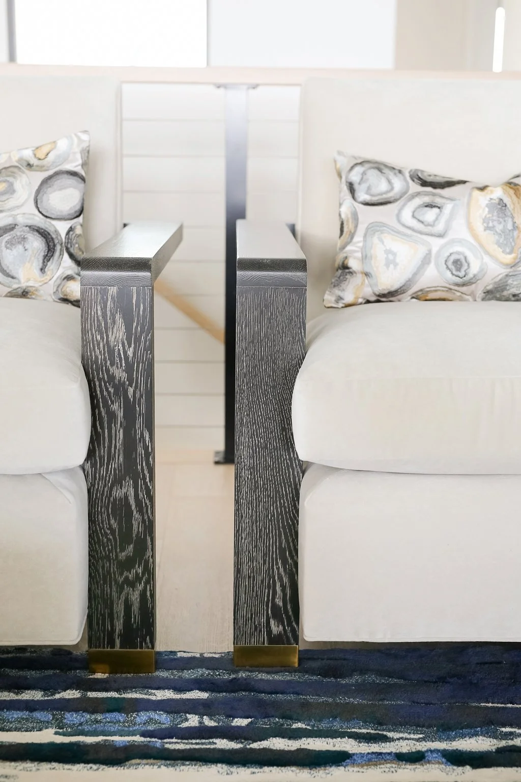 Detail of a finished Bardi Designs interior